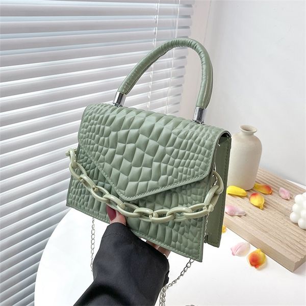 solid color women's fashion version portable foreign style simple chain single shoulder messenger small square 70% off wholesale sales
solid color women's fashion version portable foreign style simple chain single shoulder messenger small square 70% off wholesale sales