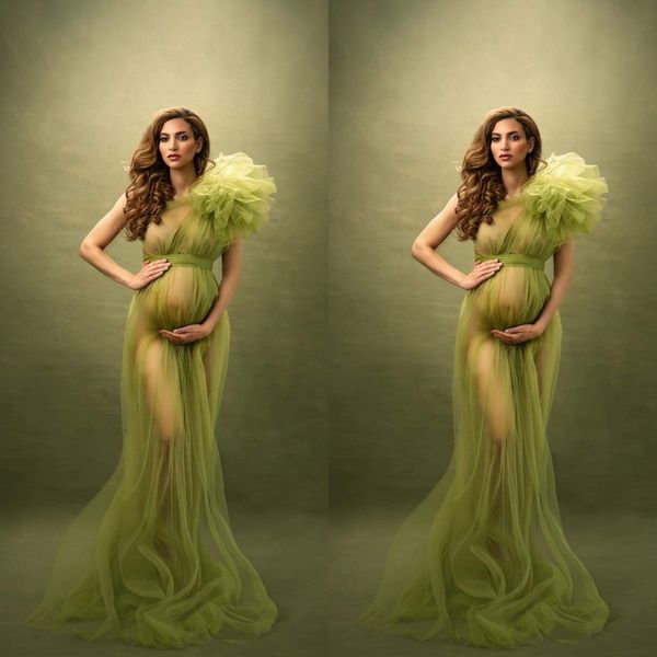 olive green prom dresses women see thru kimono pregnant dress one shoulder nightgown maternity pshooting gowns, Black
olive green prom dresses women see thru kimono pregnant dress one shoulder nightgown maternity pshooting gowns, Black