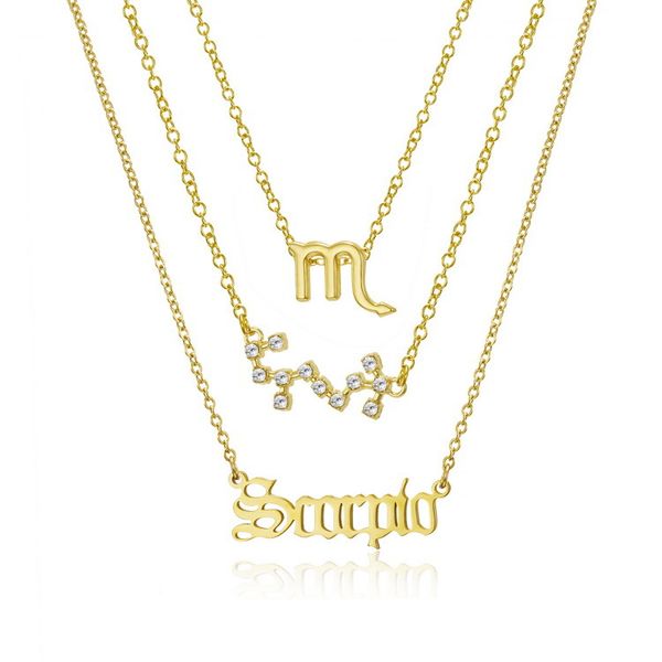 pendant necklaces 3pcs/set cardboard star zodiac sign 12 constellation charm gold necklace aquarius taurus gemini jewelry gifts, Silver
pendant necklaces 3pcs/set cardboard star zodiac sign 12 constellation charm gold necklace aquarius taurus gemini jewelry gifts, Silver