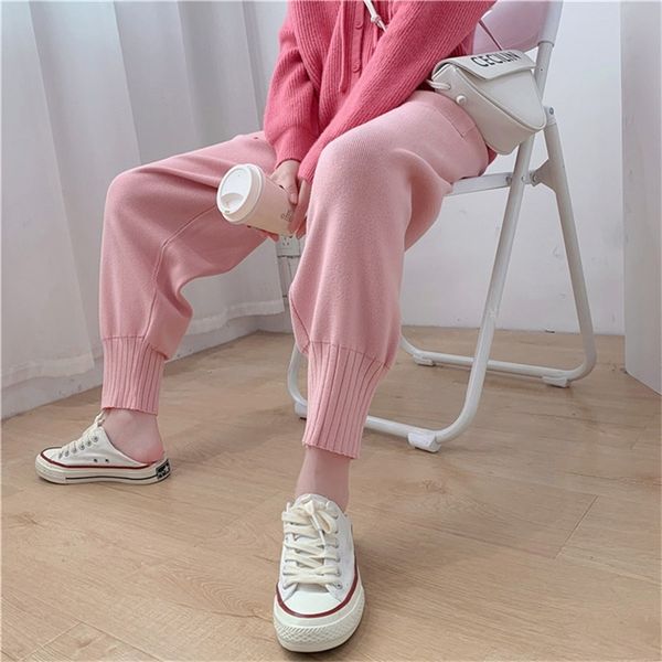 women's pants & capris thickened spring and autumn nine minute knitted grma pants women's winter loose straight barrel harlan radi, Black;white
women's pants & capris thickened spring and autumn nine minute knitted grma pants women's winter loose straight barrel harlan radi, Black;white