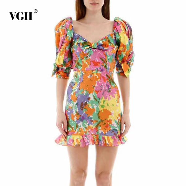print elegant womens dress square collar puff half sleeve high waist ruffles slim mini dresses female fashion 210507, Black;gray
print elegant womens dress square collar puff half sleeve high waist ruffles slim mini dresses female fashion 210507, Black;gray