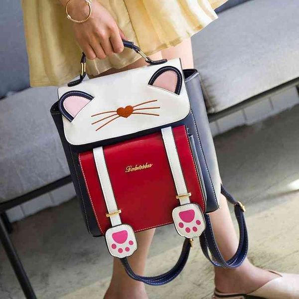 bags cute funny stereo cat backpack creative personality cartoon animal student hand schoolbag women's bag
bags cute funny stereo cat backpack creative personality cartoon animal student hand schoolbag women's bag