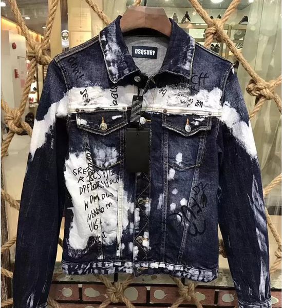 dsqsury 2022ss mens denim jacket famous men women casual coats black blue fashion mens jacket stylist outwear size m-xxxl, Black;brown
dsqsury 2022ss mens denim jacket famous men women casual coats black blue fashion mens jacket stylist outwear size m-xxxl, Black;brown