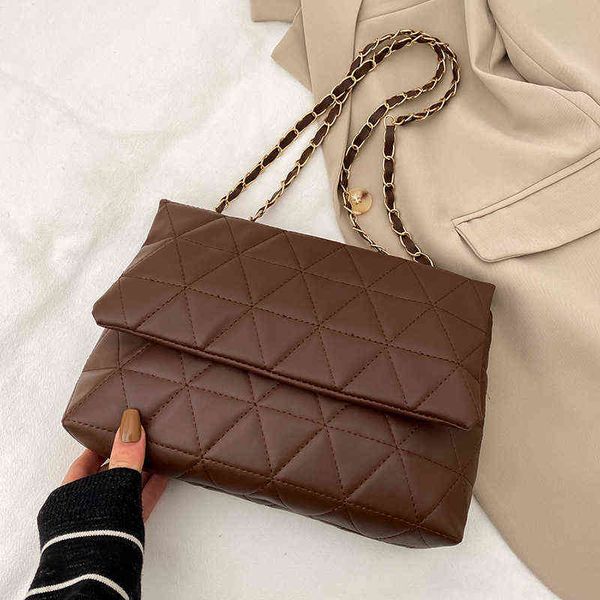 plaid pu leather women shoulder bag chain strap crossbody bags for women fashion designer handbags female messenger bags g220421
plaid pu leather women shoulder bag chain strap crossbody bags for women fashion designer handbags female messenger bags g220421