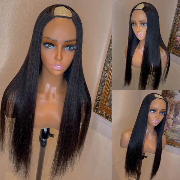bone straight u part 250% density unprocessed 100% human hair wigs brazilian v shape full machine wigs non lace for black women
bone straight u part 250% density unprocessed 100% human hair wigs brazilian v shape full machine wigs non lace for black women