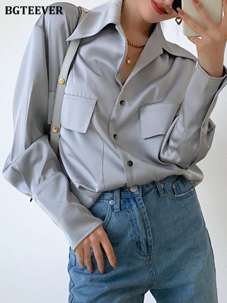 elegant turn-down collar women satin shirts blouses long sleeve single-breasted vintage female blouses 2022, White
elegant turn-down collar women satin shirts blouses long sleeve single-breasted vintage female blouses 2022, White