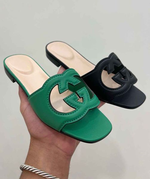 elegant summer brands beloved cut-out metallic leather sandals shoes women's interlocking house slide flats leather beach casual ladies, Black
elegant summer brands beloved cut-out metallic leather sandals shoes women's interlocking house slide flats leather beach casual ladies, Black