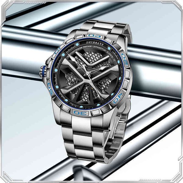 xinghuang tiktok classic y automatic mechanical steel band waterproof three eye luminous watch male, Slivery;brown
xinghuang tiktok classic y automatic mechanical steel band waterproof three eye luminous watch male, Slivery;brown