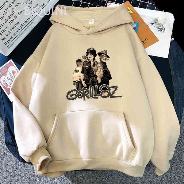 2022 gorillaz hoodies fashion music band print streetwear men women oversized sweatshirts hip hop hoodie harajuku tracksuits clo, Black
2022 gorillaz hoodies fashion music band print streetwear men women oversized sweatshirts hip hop hoodie harajuku tracksuits clo, Black