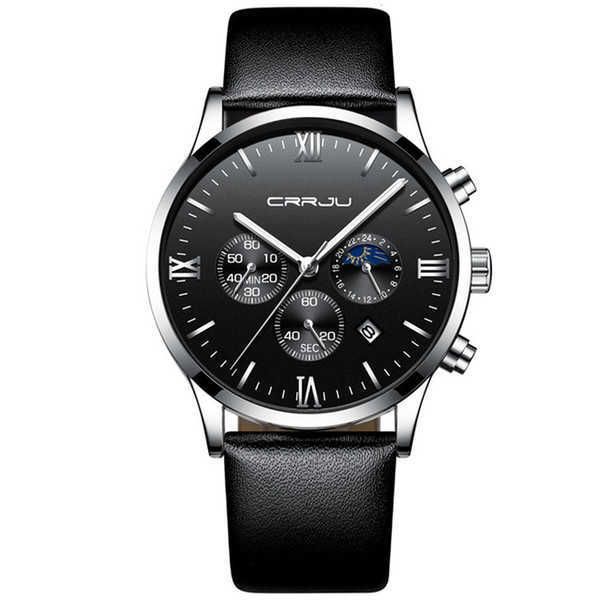 crrju 2021 new mens quartz watches simple fashion casual dress stainless steel watches 30m daily waterproof date relogio wristwatches, Slivery;brown
crrju 2021 new mens quartz watches simple fashion casual dress stainless steel watches 30m daily waterproof date relogio wristwatches, Slivery;brown