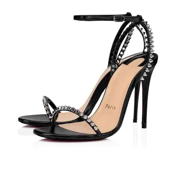 sandals wholesale summer women red sole stiletto shoe spiked high heels mafaldina spike denim ,genuine leather with rivets open toe, Black
sandals wholesale summer women red sole stiletto shoe spiked high heels mafaldina spike denim ,genuine leather with rivets open toe, Black