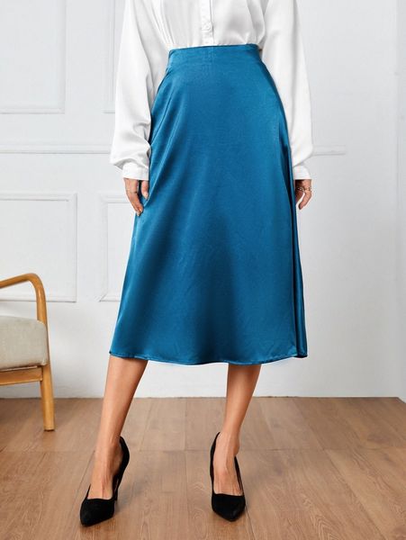 emery rose satin high waisted skirt u8ru#, Black
emery rose satin high waisted skirt u8ru#, Black