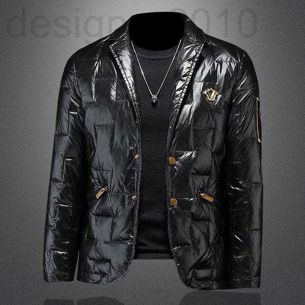 men's down & parkas designer 2021 winter new korean men's fashion trend white duck down lapel jacket, Black
men's down & parkas designer 2021 winter new korean men's fashion trend white duck down lapel jacket, Black