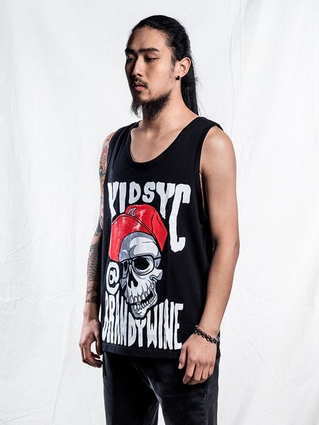 men's t-shirts women street hip hop vest sleeveless t-shirt cotton sports loose fitness top, White;black
men's t-shirts women street hip hop vest sleeveless t-shirt cotton sports loose fitness top, White;black