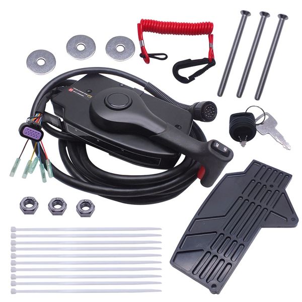 881170a13 spare parts remote control box with 14 pin 15ft cable side mount for mercury outboard engine
881170a13 spare parts remote control box with 14 pin 15ft cable side mount for mercury outboard engine