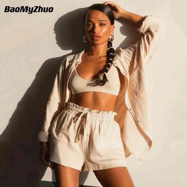 2022 summer spring two piece set tracksuit casual outfit suits women white shirt blouse cotton shorts pants 2 sets, Black;white
2022 summer spring two piece set tracksuit casual outfit suits women white shirt blouse cotton shorts pants 2 sets, Black;white