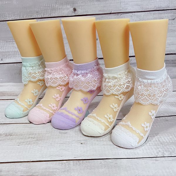 kids ice silk stockings lace socks pure cotton solid color newborn summer baby girl short sock clothing 2 3xya e3, Pink;yellow
kids ice silk stockings lace socks pure cotton solid color newborn summer baby girl short sock clothing 2 3xya e3, Pink;yellow