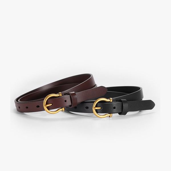 summer light luxury niche simple and fashionable leather belt literature art all-match thin women's skirt fashion accessories, Black;brown
summer light luxury niche simple and fashionable leather belt literature art all-match thin women's skirt fashion accessories, Black;brown