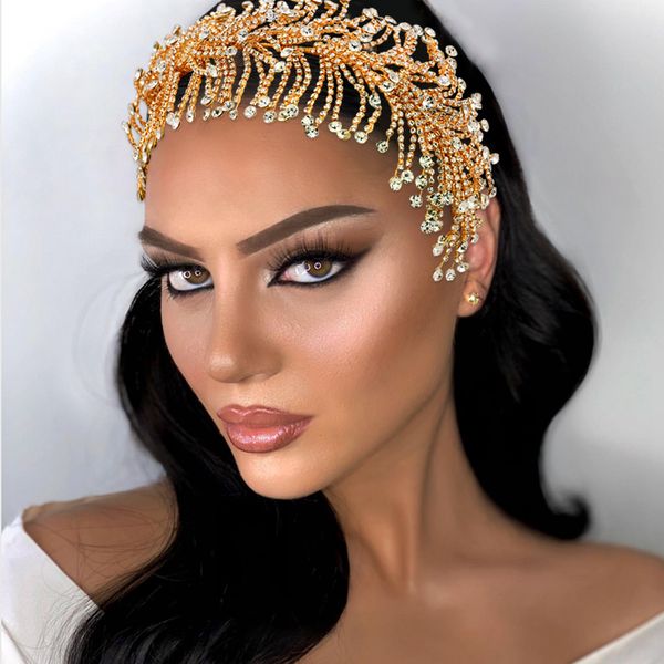 gold/silver fishbone shape creative bridal headdress rhinestone beading hair accessories for brides women wedding headwear
gold/silver fishbone shape creative bridal headdress rhinestone beading hair accessories for brides women wedding headwear