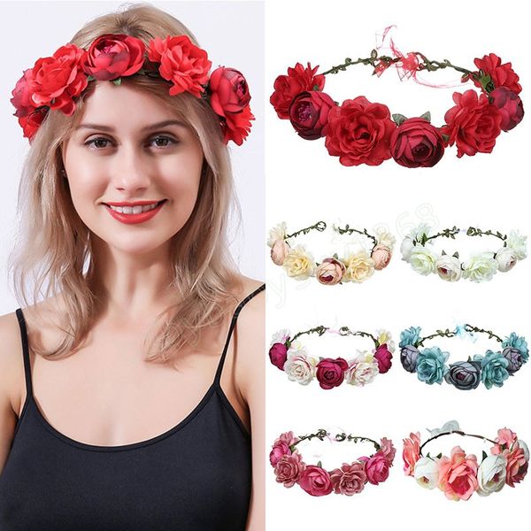 stylish rose flower crowns romantic hair hoop for women girls small fresh simple all-match bohemian hair accessories, Slivery;white
stylish rose flower crowns romantic hair hoop for women girls small fresh simple all-match bohemian hair accessories, Slivery;white