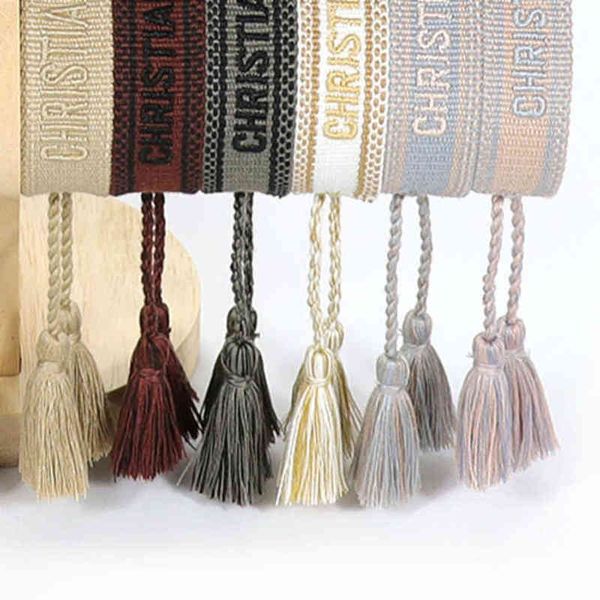 fashion brand classic bangles jewelry men women handmade cotton signture embroidery luxury bracelets designer woven bangle fabrics bracelet, Black
fashion brand classic bangles jewelry men women handmade cotton signture embroidery luxury bracelets designer woven bangle fabrics bracelet, Black