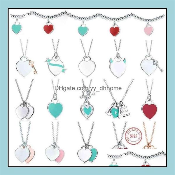 pendant necklaces & pendants jewelry tiff necklace 925 sier female exquisite craftsmanship with official logo classic blue heart w289i, Silver
pendant necklaces & pendants jewelry tiff necklace 925 sier female exquisite craftsmanship with official logo classic blue heart w289i, Silver