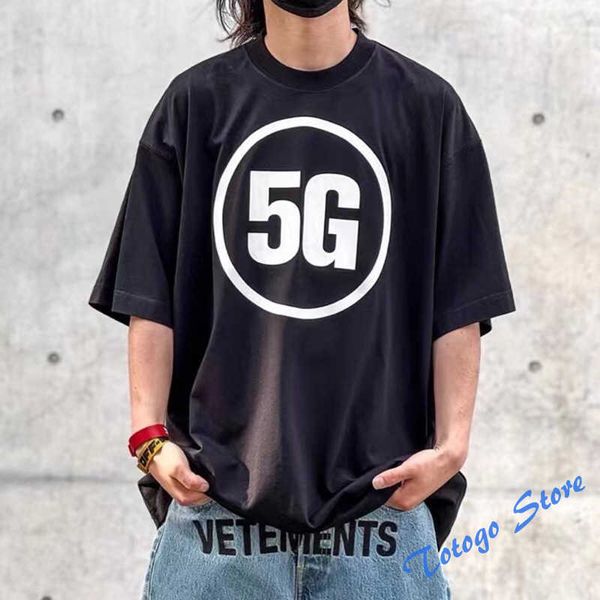 vetements t-shirts black white simple 5g printing letter embroidery man women o-neck summer cotton oversized casual vtm tee, White;black
vetements t-shirts black white simple 5g printing letter embroidery man women o-neck summer cotton oversized casual vtm tee, White;black