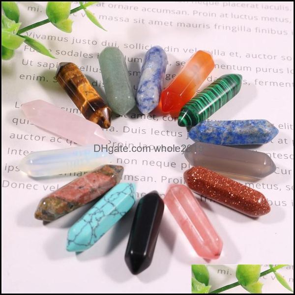 stone loose beads jewelry natural hexagon prism charms rose quartz tigers eye opal pendants accessories chakras gem fit e dhjoa, Black
stone loose beads jewelry natural hexagon prism charms rose quartz tigers eye opal pendants accessories chakras gem fit e dhjoa, Black