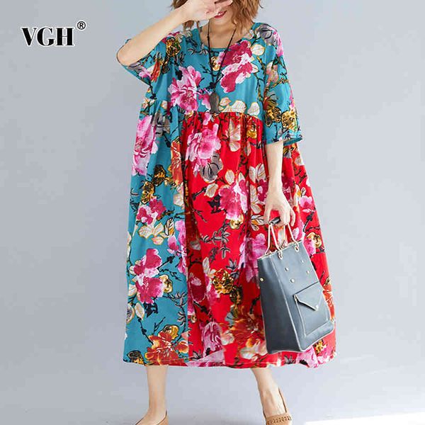 vintage print floral dress for women o neck short sleeve casual hit color loose dresses female fashion clothes 210507, Black;gray
vintage print floral dress for women o neck short sleeve casual hit color loose dresses female fashion clothes 210507, Black;gray