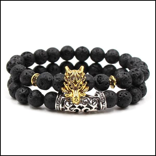 charm bracelets lava stone bracelet animal wolf head fashion black frosted volcano beads men newdhdrop delivery 2021 je newdhdhhgz, Golden;silver
charm bracelets lava stone bracelet animal wolf head fashion black frosted volcano beads men newdhdrop delivery 2021 je newdhdhhgz, Golden;silver