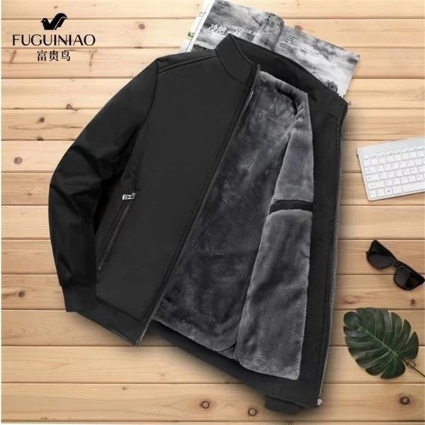 autumn winter coat men's cotton business jacket old man army velvet clothes baseball 201127, Black;brown
autumn winter coat men's cotton business jacket old man army velvet clothes baseball 201127, Black;brown