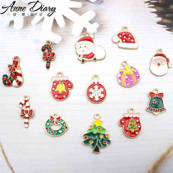 factory outlet christmas series alloy oil dripping diy jewelry accessories santa claus tree cane snowflake bell pendant
factory outlet christmas series alloy oil dripping diy jewelry accessories santa claus tree cane snowflake bell pendant