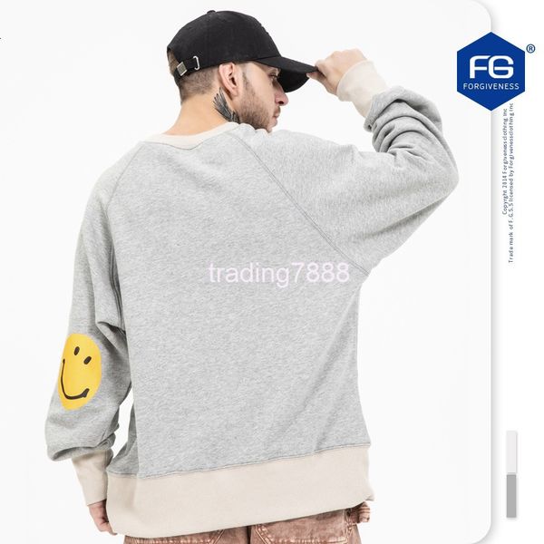 men's sweaters fg menswear | fashion brand in autumn winter arm smiling face loose round neck sweater for men women brsu, White;black
men's sweaters fg menswear | fashion brand in autumn winter arm smiling face loose round neck sweater for men women brsu, White;black