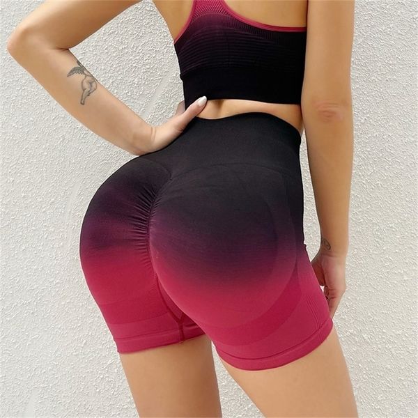 ombre seamless sport shorts women workout leggings gym running high waist yoga push up hip super stretchy fitness suit 220627, White;black
ombre seamless sport shorts women workout leggings gym running high waist yoga push up hip super stretchy fitness suit 220627, White;black