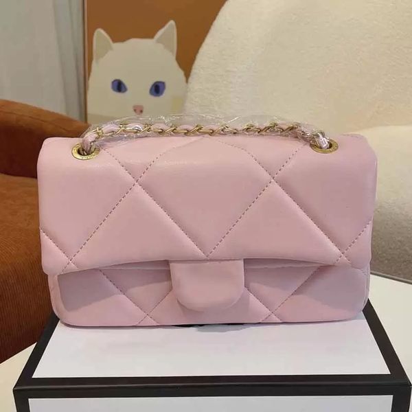 mini flap designer shoulder bag women solid color lambskin leather classic handbag diamond rhombus metal chain messenger crossbody bag ladie
mini flap designer shoulder bag women solid color lambskin leather classic handbag diamond rhombus metal chain messenger crossbody bag ladie