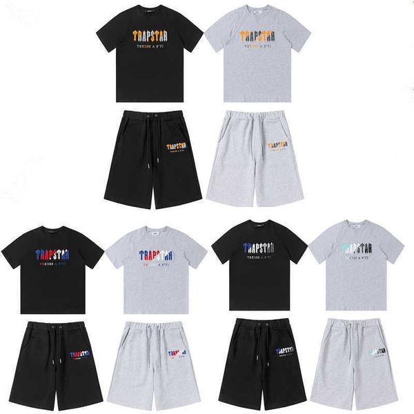 new t-shirt trapstar plush embroidered men's suit survement plus size clothes shorts pants sportswear cotton, White;black
new t-shirt trapstar plush embroidered men's suit survement plus size clothes shorts pants sportswear cotton, White;black