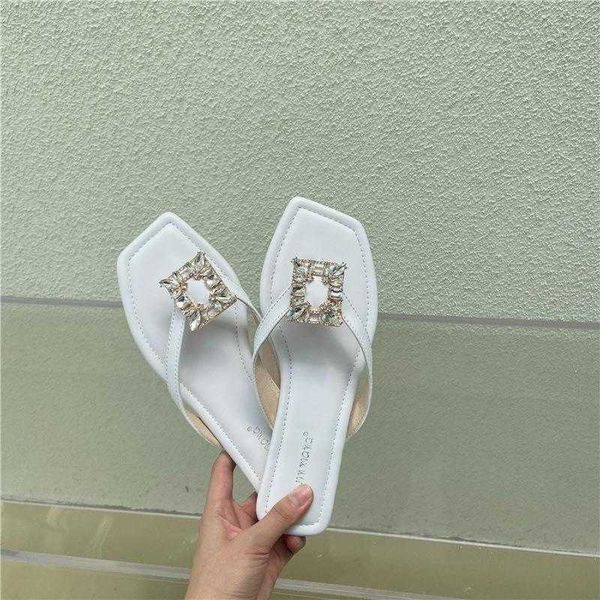 chic crystal square buckle flip flops clip toe slippers women sandals flat summer beach shoes pantoufle femme slides h3wd, Black
chic crystal square buckle flip flops clip toe slippers women sandals flat summer beach shoes pantoufle femme slides h3wd, Black