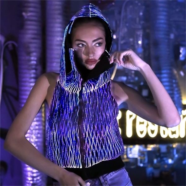 led light cosplay hoodie pullover luminous for hip hop girls zipper hoodies backless costumes 220608, White
led light cosplay hoodie pullover luminous for hip hop girls zipper hoodies backless costumes 220608, White