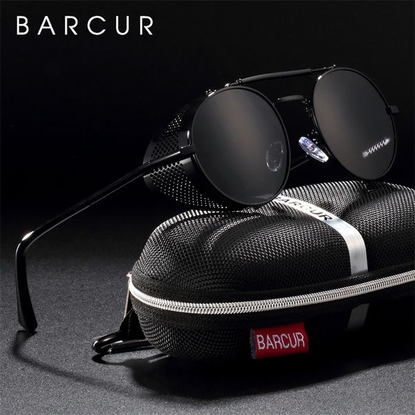 barcur polarized steampunk round sunglasses men retro sun glasses for women vintage style 220513, White;black
barcur polarized steampunk round sunglasses men retro sun glasses for women vintage style 220513, White;black