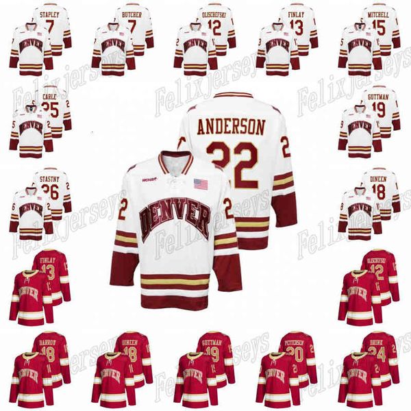 denver pioneers ncaa college hockey jersey glenn anderson will butcher liam finlay liam finlay matt carle, Black
denver pioneers ncaa college hockey jersey glenn anderson will butcher liam finlay liam finlay matt carle, Black