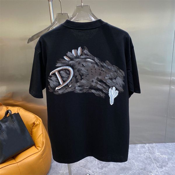 men's t shirt d home designer 2022 letter print casual summer cotton premium luxury breathable men women, White;black
men's t shirt d home designer 2022 letter print casual summer cotton premium luxury breathable men women, White;black