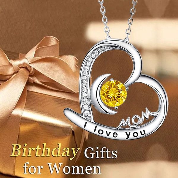 romantic rose heart diamond pendant necklace ladies low luxury classic accessories eternal valentine's day anniversary gifts for girlfr, Silver
romantic rose heart diamond pendant necklace ladies low luxury classic accessories eternal valentine's day anniversary gifts for girlfr, Silver