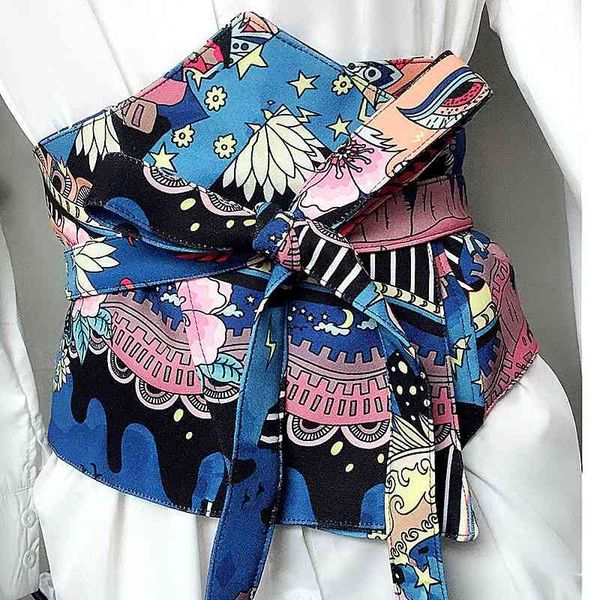 belts chinese style printing and painting abstract suit material for women with wide trim waist cover korean bandage fabric belt k0xt, Black;brown
belts chinese style printing and painting abstract suit material for women with wide trim waist cover korean bandage fabric belt k0xt, Black;brown