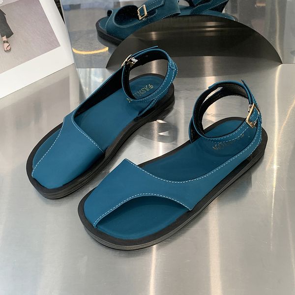 sandal tali belakang wanita pakaian luar musim panas baru mode ujung terbuka sandal kasual versi korea sol datar wanita 220614, Black
sandal tali belakang wanita pakaian luar musim panas baru mode ujung terbuka sandal kasual versi korea sol datar wanita 220614, Black