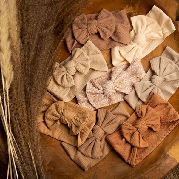 5pcs lot cable knit bow baby headband for child bowknot headwear infant turban kids elastic headwrap hair accessories 220630, Slivery;white
5pcs lot cable knit bow baby headband for child bowknot headwear infant turban kids elastic headwrap hair accessories 220630, Slivery;white