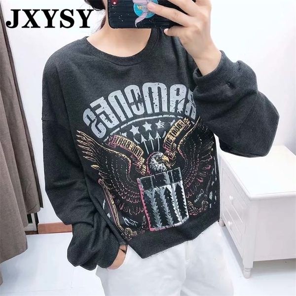 jxysy hoodies women sweatshirt autumn winter new high street vintage print hooded sweatshirt women t200407, Black
jxysy hoodies women sweatshirt autumn winter new high street vintage print hooded sweatshirt women t200407, Black