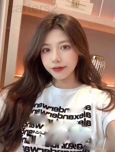 women's t-shirt designer aw high version gram weight 2022 spring and summer new multi row foam letters inha round neck short sleeve t-s, White
women's t-shirt designer aw high version gram weight 2022 spring and summer new multi row foam letters inha round neck short sleeve t-s, White
