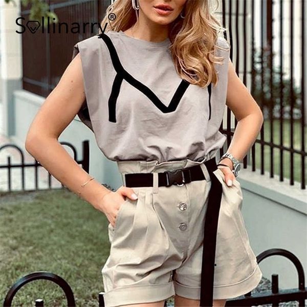 sollinarry high street sleeveless t shirt women fashion female shirt ladies o-neck summer casual streetwears 210709, White
sollinarry high street sleeveless t shirt women fashion female shirt ladies o-neck summer casual streetwears 210709, White