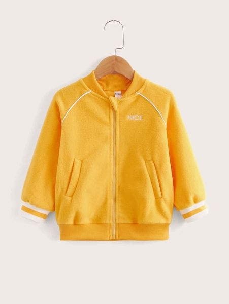 toddler boys zip up raglan sleeve striped trim fleece bomber jacket she, Blue;gray
toddler boys zip up raglan sleeve striped trim fleece bomber jacket she, Blue;gray