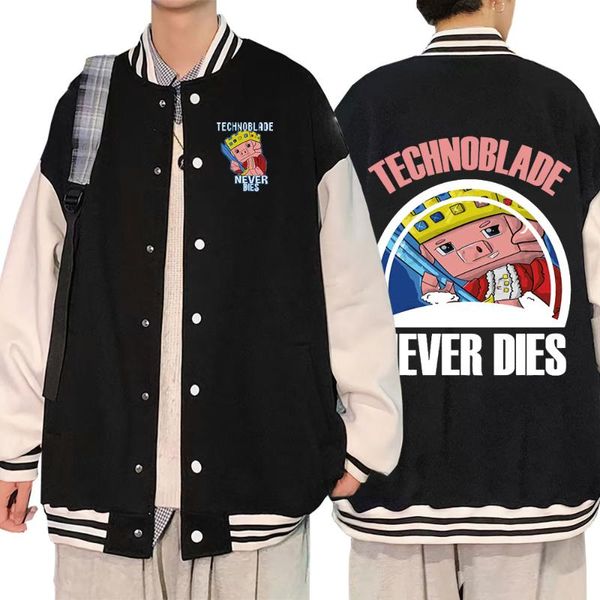 men's jackets technoblade never dies merch print baseball uniform men women oversized bomber streetwear casual cardigan outerwear coatm, Black;brown
men's jackets technoblade never dies merch print baseball uniform men women oversized bomber streetwear casual cardigan outerwear coatm, Black;brown